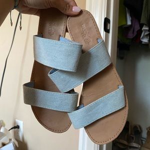 Denim Sandals